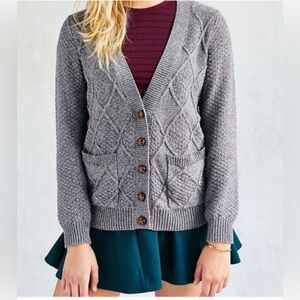 Urban outfitters BDG Fisherman Knit Cardigan